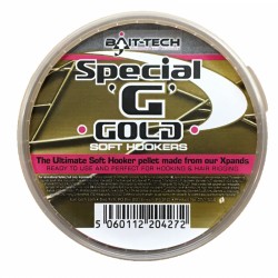 Bait-Tech Special G Gold Soft Hook Pellets 6mm  Bait-Tech Special G Gold Soft Hook Pellets 6mm